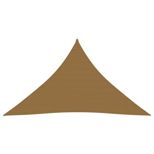 Vidaxl Voile D'ombrage 160 G/M² Taupe 4x4x5,8 M Pehd