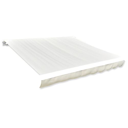 Vidaxl Toit D'auvent Toile Crème 6x3 M (Cadre Non Inclus)