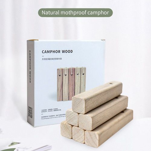 Bâtons en bois de camphre naturel, 5 pièces, chaussures de tiroir, répulsif anti mites, étanche à l'humidité, sécurité, insectes, garde robe Anti acariens