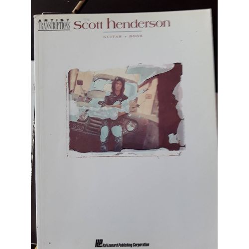 Scott Henderson Guitar Book