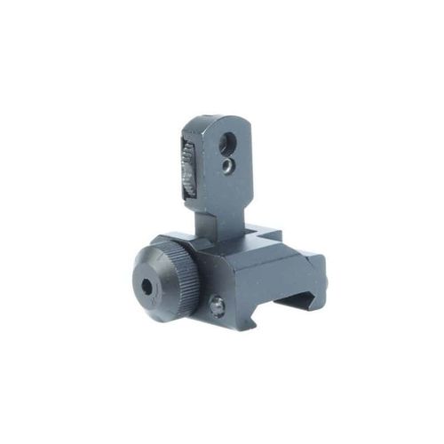 Vise Arrire Flip-Up Mire Rabattable 183161 Pour Rpliques Airsoft Fusil M4 Et M16