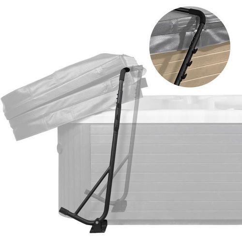 Lève-Couverture-VEVOR-Hauteur Ajustable 80-105cm Largeur 145-235cm,Installé Dessous Deux Côtés-pour Jacuzzi Spa Baignoire Balnéo