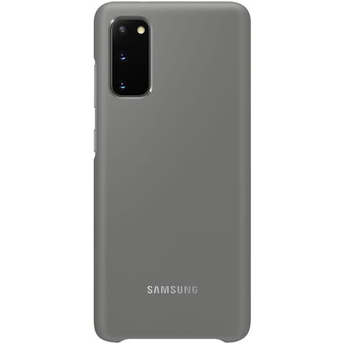 Coque Samsung S20 Affichage Led Gris