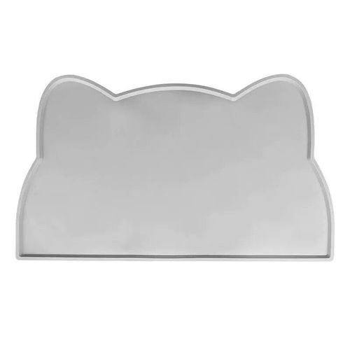 Polymères Alimentaires En Silicone Pour Animaux De Compagnie,Portables,Étanches,Anti-Fuite,Coordonnants,Tapis D'alimentation,Coussin Pour Bol,Chats Et Chiens,Articles Pour Anima - Type 48x27cm-Grey