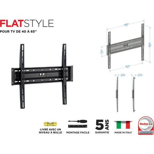 Meliconi Support mural TV ES-400 Flat 40-65 pouces pas cher