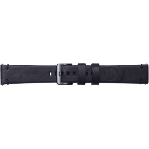 Bracelet Samsung 20 Mm Essex Cuir Noir
