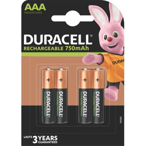 Pile Duracell AAA/LR03 PLUS POWER 750 mAh, x4