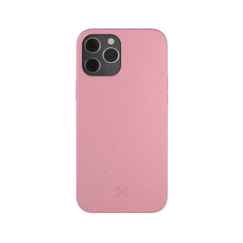 Coque Woodcessories Iphone 12/12 Pro Biocase Rose