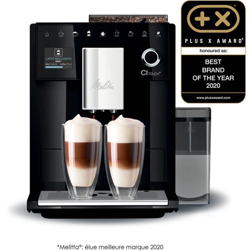 Melitta CI Touch F630-102 - Machine à café automatique avec mousseur à lait - 15 bar - noir