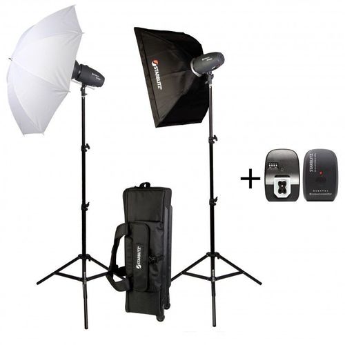 Kit d'éclairage Starblitz Kit studio 2x200W
