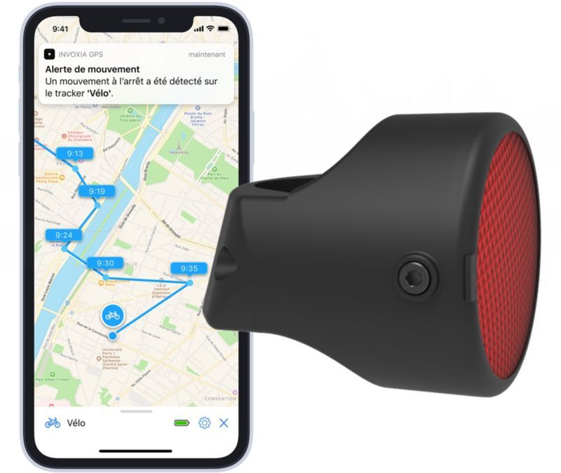 Tracker GPS Invoxia Bike Tracker