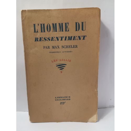 L'homme Du Ressentiment
