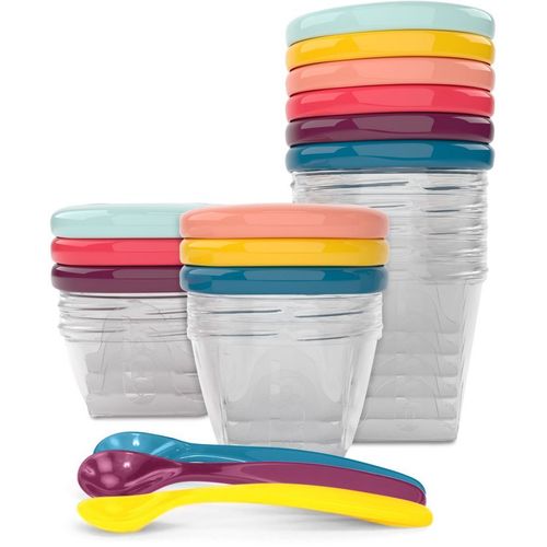 Pot De Conservation Babymoov Babybols Multi Set (120 À 250 Ml + Cuill