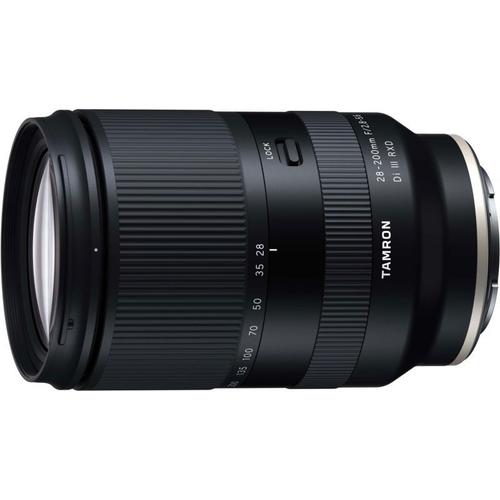 Objectif pour Hybride Plein Format Tamron 28-200mm F/2.8-5.6 DiIII RXD Sony EMount