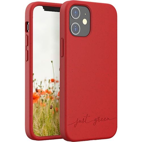 Coque Just Green Iphone 12 Mini Bio Rouge