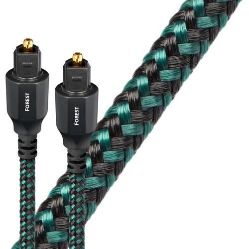 AudioQuest Forest - Câble audio numérique (optique) - TOSLINK mâle pour TOSLINK mâle - 3 m - fibre optique