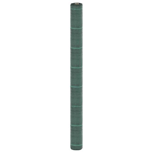 vidaXL Membrane anti-mauvaises herbes vert 1,5x10 m PP