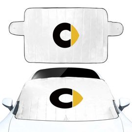 Pare-Soleil Avant Pliable Anti-Uv Pour Voiture,Pare-Brise,Couverture,Accessoires De Voiture,Smart Fortwo Forfour 453,451,450 - Type For Smart Style 3 #A