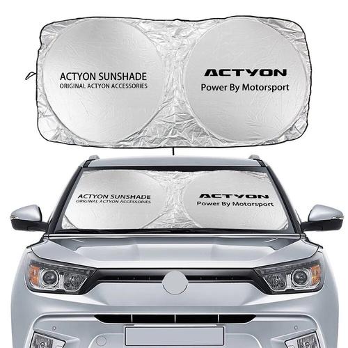 Pare-Soleil Pour Vitres Avant De Voiture,Accessoires Automobiles Pour Ssangyong Korando Kyron Musso Rexton Tivoli Actyon - Type For Actyon