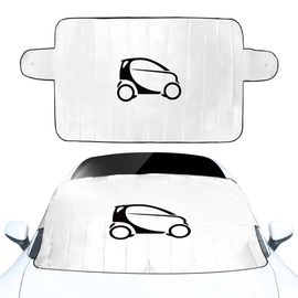 Pare-Soleil Avant Pliable Anti-Uv Pour Voiture,Pare-Brise,Couverture,Accessoires De Voiture,Smart Fortwo Forfour 453,451,450 - Type For Smart Style 4 #B