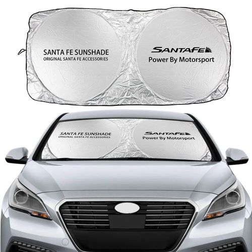 Juste De Pare-Soleil De Voiture Pour Hyundai,Accessoires De Protection,Pare-Soleil Automatique,I20,I10,Macmii40,Santafe Feat 35,Soladditif,I30 - Type For Santafe