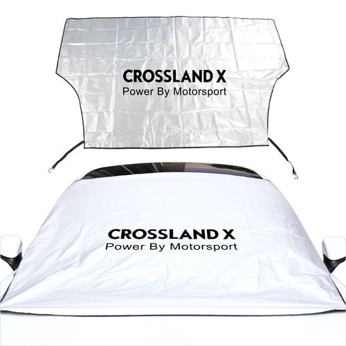 Couverture Pare-Soleil De Voiture Anti-Uv,Accessoires Pour Opel Adam Crossland X Zafira Insignia Corsa Grandland Mokka Opc Astra Vectra Meriva - Type For Crossland X