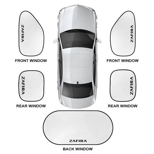 Couverture De Pare-Soleil De Fenêtre Arrière Latérale De Voiture,Accessoires Pour Opel Astra H Insignia Corsa C D Vectra B Zafira Trailer Crossland Vivaro - Type For Zafira