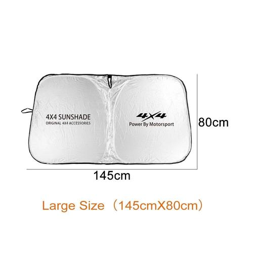 Pare-Soleil De Pare-Brise Avant De Voiture,Protection Solaire De Fenêtre,Anti Uv,Accessoires Automobiles Pour Isuzu Dmax Panther Ascender 4tage Mux - Type L-For 4x4