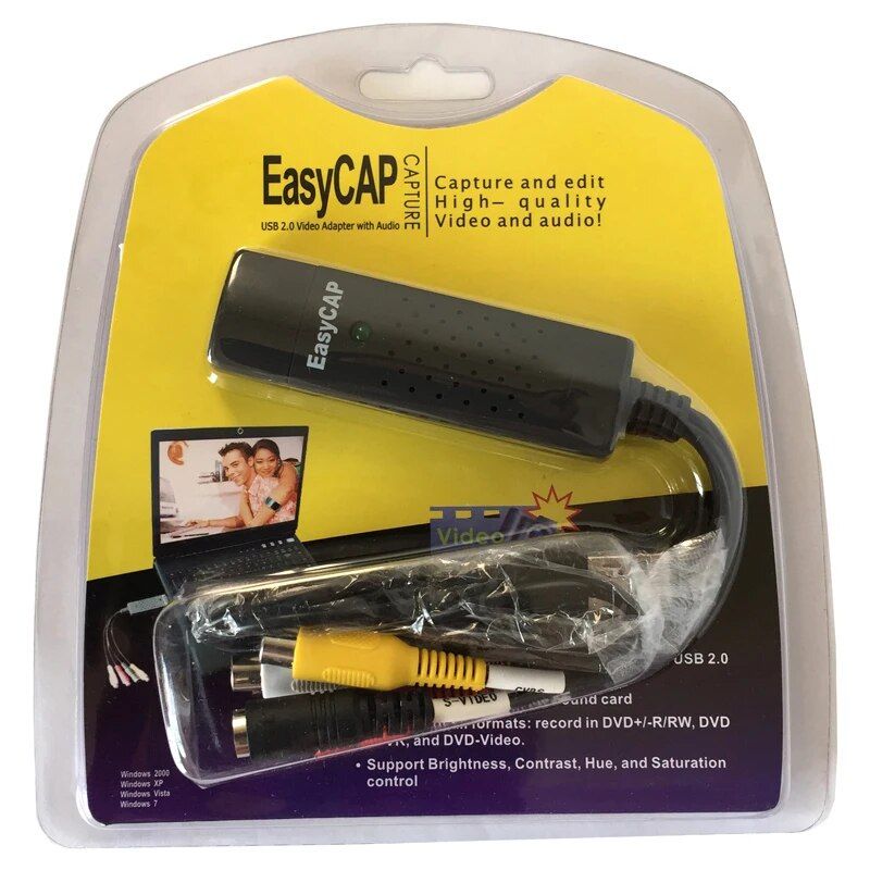 Capture audio vido analogique usb 2.0,convertir l'audio vid... - 4