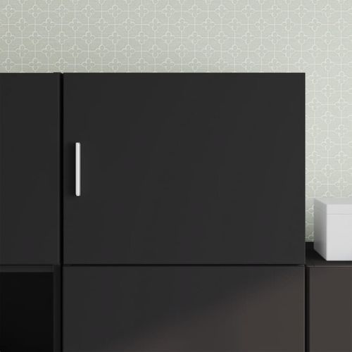 Vidaxl Armoire Murale Noir 50x42,5x40 Cm Bois D'ingénierie