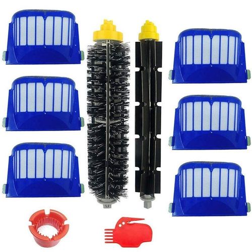 Kit de filtres Aero Vac pour IRobot Roomba série 600, brosse de batteur Flexible, pièces de rechange, Kits de nettoyage