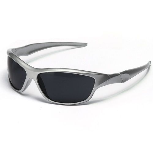 Lunettes de soleil argentées Y2K pour hommes et femmes,lunettes de soleil de sport de cyclisme en plein air,nuances vintage,lunettes Gogfordden ChimPunk,esthétique des années 20 - Type Silver Black