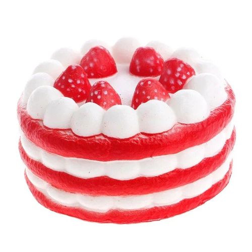Jsaluting-Gâteau De Cheval Kawaii À Montée Lente,Jouets À Presser Pour Enfants,Kawaii - Type Strawberry Cake #A