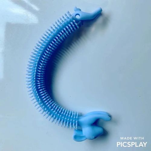 Funny Nairobi Orn Rib Worm Nrelucket Fidget Toys,Corde Commandée,Tpr,Anti-Souligné,String Toys,Through Instituts,Mm,Tsm Vent Toy,1pc - Type 1pcs Rabbit Blue