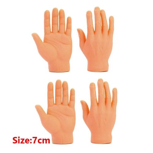Jouets De Simulation De L'hypothèse De Chat Pour Enfants Et Adultes,6 Doigts,Caoutchouc De Qualité Supérieure,Amusant,Réaliste,Petit Doigt,Mains,Délicat - Type 4 Hands