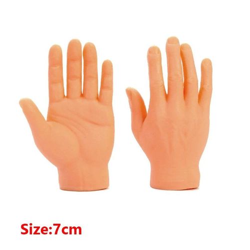 Mains De Doigts Minuscules Réalistes Amusantes Pour Enfants Et Adultes,Jouets En Caoutchouc De Qualité Supérieure,Mains Délicates,Simulation De L'hypothèse,Chat,3 Paires - Type 2 Hands