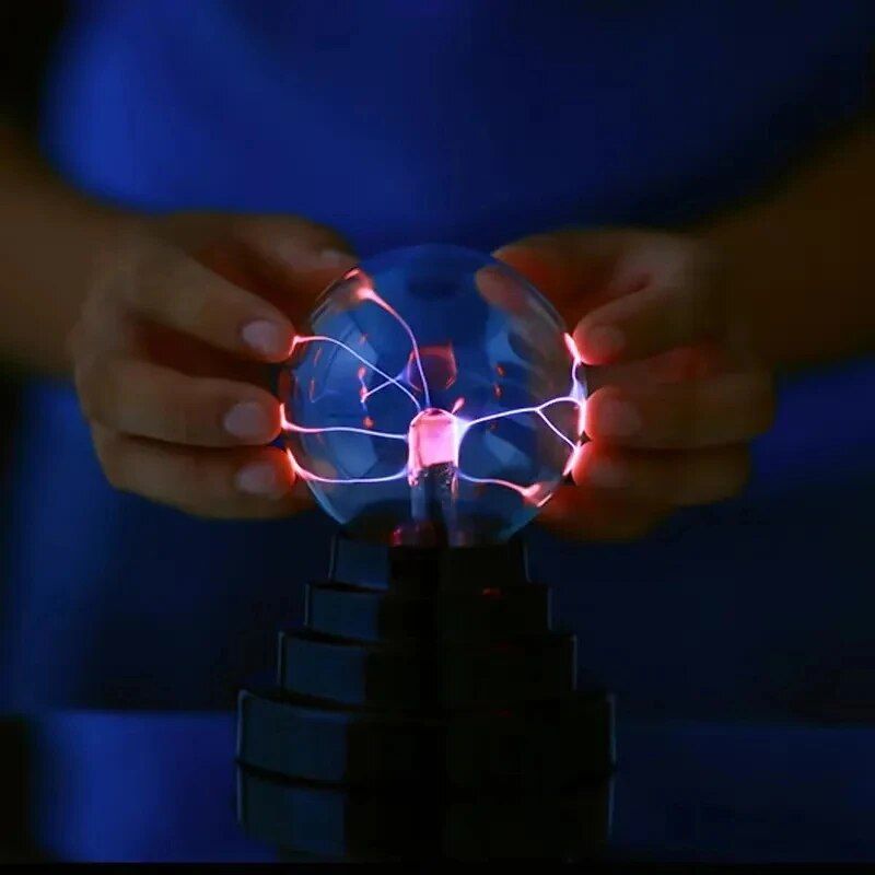 Boule De Plasma lectrostatique Usb Sensible Au Toucher,Lamp... - 3