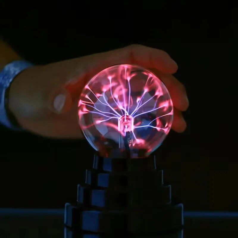 Boule De Plasma lectrostatique Usb Sensible Au Toucher,Lamp... - 4