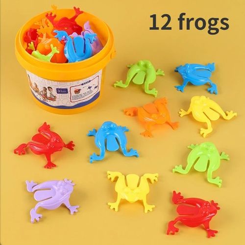 Petite Grenouille Diabétique Pour Enfants,Interaction Parent-Enfant,Jouet De Puzzle,Musique,Saut,Coquine,Mini - Type 12 Frogs