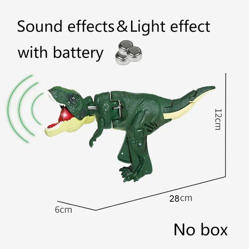 Dinosaure Jouet Pour Enfants,Balançoire À Ressort,Jouet D'interaction Mécanique,Vorannosaure Rex - Type C1charge-28cm-Op