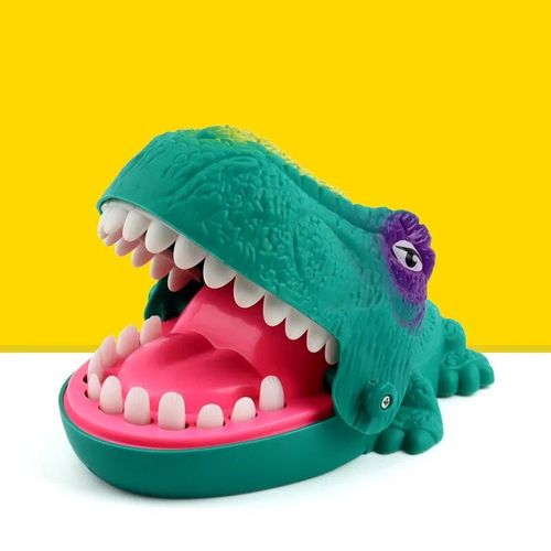 Dinosaure Mordant À La Main,Jouet Effrayant,Tour Drôle,Jeu Coule De Décompression,Barre De Dents De Traction,Jouets Fantaisie Pour Enfants,Cadeaux