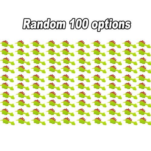 Autocollants Amusants De Décompression De Fronde De Doigt De Dinosaure De Catapulte,Jouets De Puzzle Pour Des Enfants,Accessoires De Cadeaux De Fête D'anniversaire - Type 100pcs