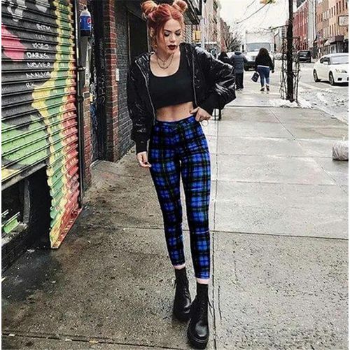 Leggings Taille Haute À Carreaux Pour Femmes,Pantalons Décontractés,Pantalons Crayon Élastiques,Surintendant De Fitness,Pantalons Taille Haute,Populaires,2022