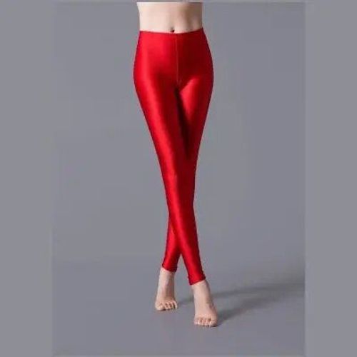 Kendfjny-Pantalon Brillant Pour Femmes,Leggings De Connaissance Chauds,Solide,Structurels Ent,Ique Dex,Élasticité,Décontracté