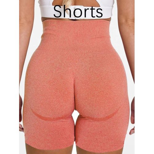 Guerin-Leggings Moulants Taille Haute Sans Couture Pour Femme,Pantalon De Yoga,Short De Fitness,Vêtements D'entraînement,Hanches De Pêche