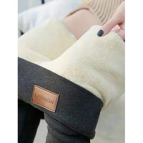 Leggings Doublés De Velours Pour Femmes,Pantalons Thermiques Skinny,Pantalons Chauds,Minces,Taille Haute,Sourire,Vêtements D'hiver,2021