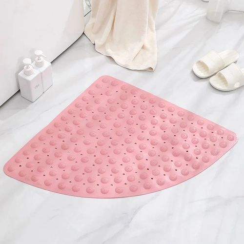 Polymères monochromes simples pour hôtel,ventilateur HONon-ald,douche,massage,maison,documents - Type Rose-80x80cm
