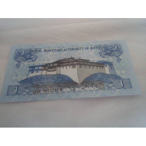 Billet 1 Ngultrum Bhoutan
