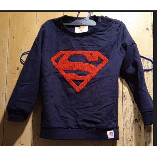 Sweat Enfant - " Superman " - Manches Longues - 36 Mois / 90/97 Cm / 15 Kgs