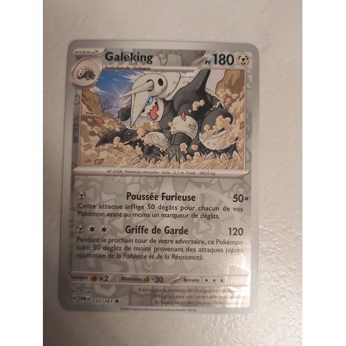 Pokémon Galeking 122 / 167 Reverse Mascarade Crépusculaire
